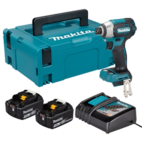 Visseuse à chocs Makita DTD201RTJ 2x5.0Ah