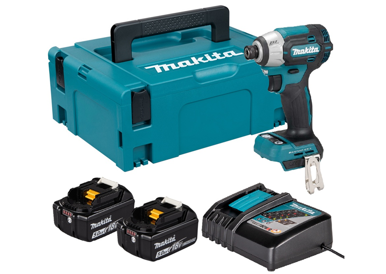 Visseuse à chocs Makita DTD201RTJ 2x5.0Ah