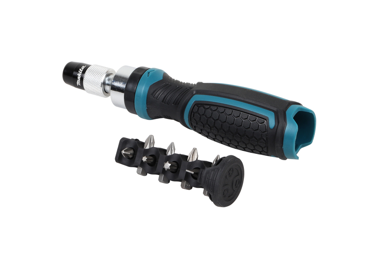 Tournevis à cliquet avec 8 embouts Makita E-10942