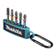 Jeu d'embouts de vissage IMPACT PREMIER (5pcs) Makita E-13568