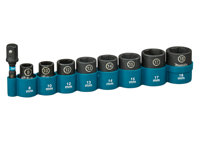 Kit de douilles 9 pièces Makita  E-16639