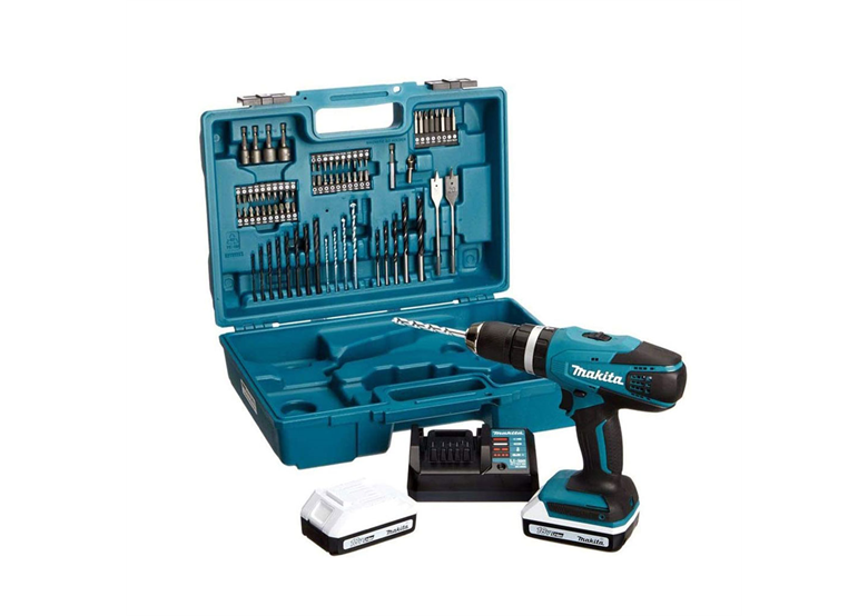 Perceuse-visseuse à percussion Makita HP488D007 2x2.0Ah