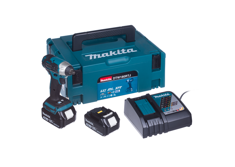 Clé à chocs Makita LXT DTW180RTJ 2x5.0Ah
