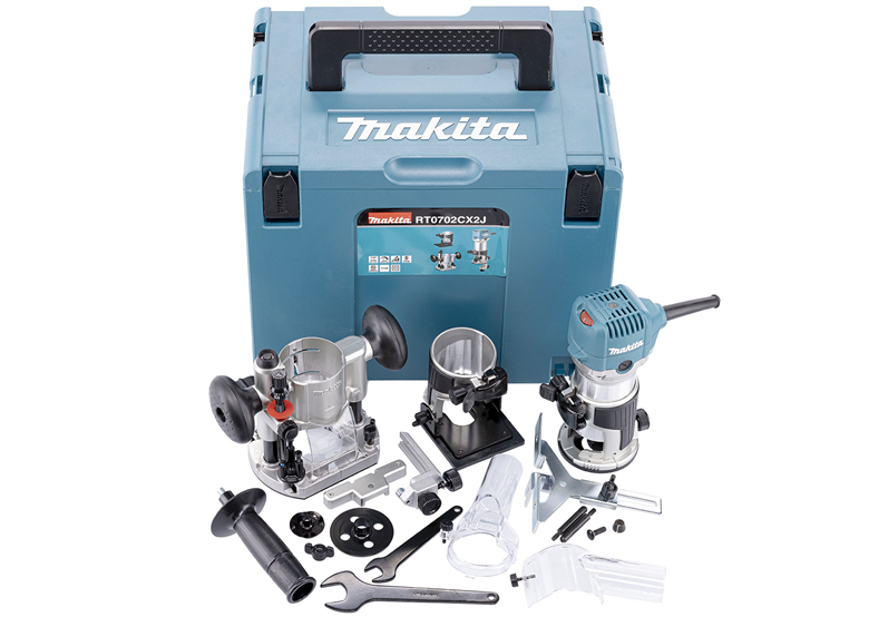 Affleureuse Makita RT0702CX2J