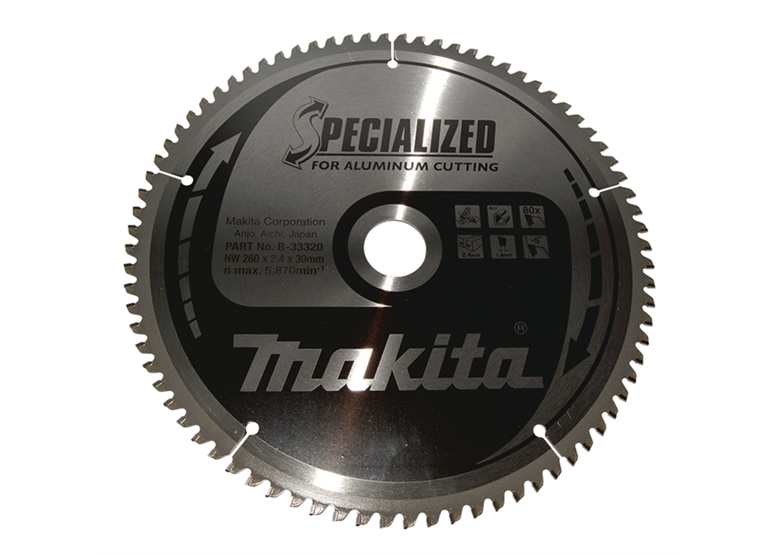Scie circulaire Makita SPECIALIZED FOR ALU