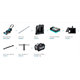 Tondeuse sans fil Makita XGT LM001GT201 2x5,0Ah
