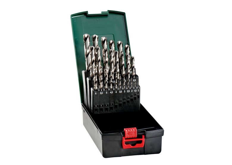 Coffret plastique HSS-G SP, 25pcs. Metabo 627669000