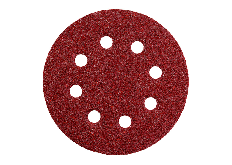 25 Feuilles papier abrasif auto-adhésif 125 mm, P40 Metabo 631584000