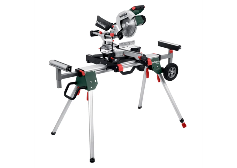 Scie à onglets avec table Metabo KGS 254 M + KSU 251