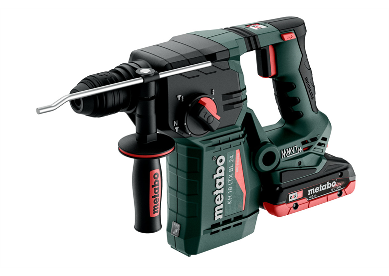 Marteau combiné SDS-Plus Metabo KH 18 LTX BL 24 2x4.0Ah