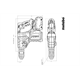 Marteau combiné SDS-Plus Metabo KH 18 LTX BL 28 Q