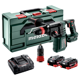 Marteau combiné SDS-Plus Metabo KH 18 LTX BL 28 Q 2x5.5Ah