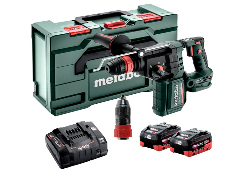Marteau combiné SDS-Plus Metabo KH 18 LTX BL 28 Q 2x5.5Ah