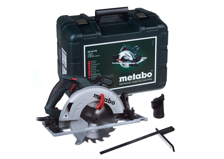 Scie circulaire portative dans une mallette Metabo KS 55 FS