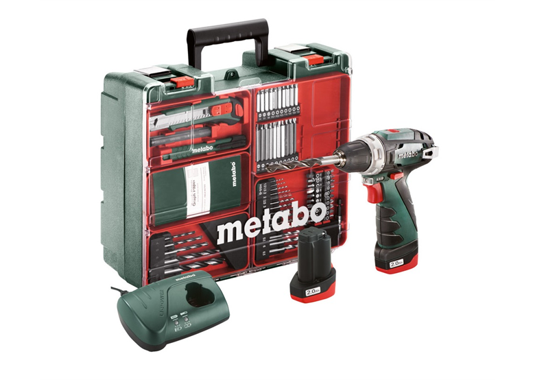 Perceuse-visseuse Metabo PowerMaxx BS Set