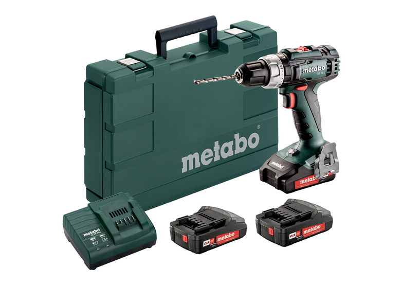 Perceuse-visseuse à percussion Metabo SB 18 L 3x2.0Ah