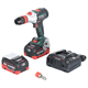Perceuse-visseuse à percussion Metabo SB 18 LTX BL Q I 2x5.5Ah