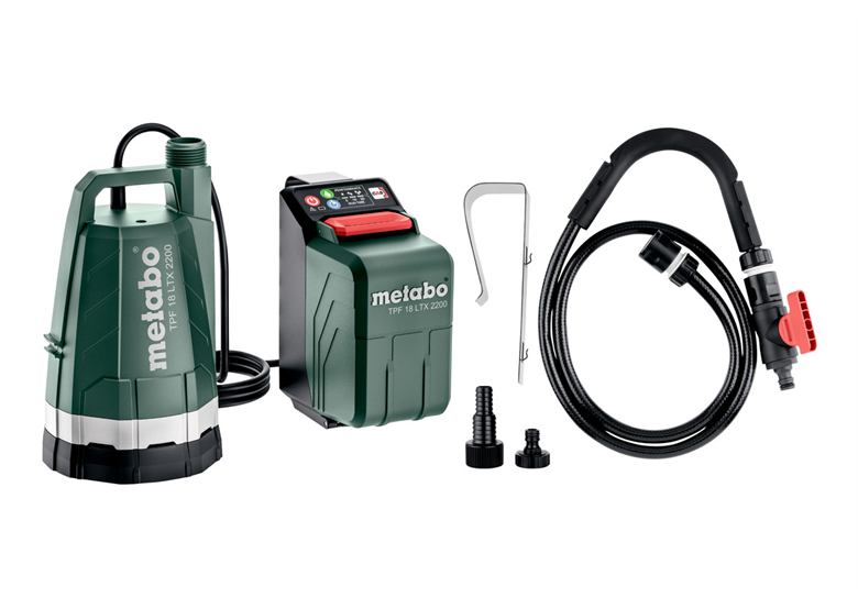 Pompe immergée Metabo TPF 18 LTX 2200