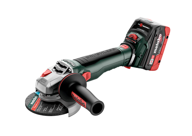 Meuleuse d'angle Metabo WVB 18 LT BL 11-125 Quick 2x5.5Ah