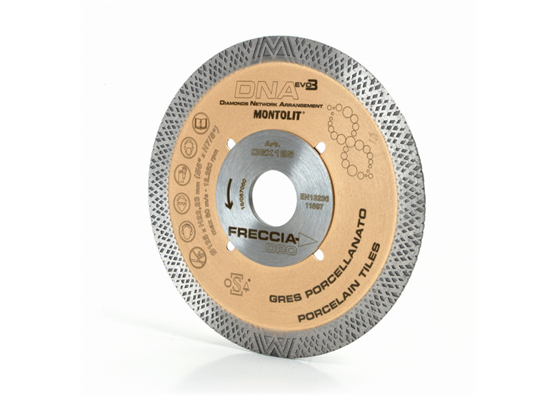 Disque diament 125mm FRECCIA ORO Montolit CGX125