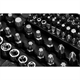 Coffret de clés à douilles 1/2", 3/8", 1/4", 219 pcs, CRV Neo 10-076