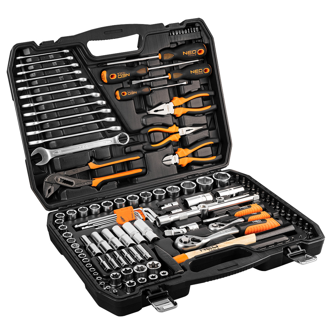 Coffret 122 outils Neo 10-196 