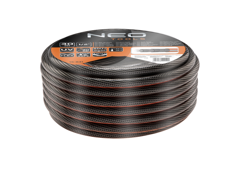 Tuyau d'arrosage 1/2" 30 m Neo 15-841