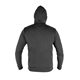 Sweat-shirt zippé COMFORT à capuche, gris Neo 81-514-XXXL
