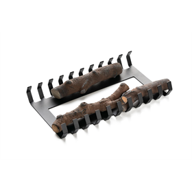 Bûches décoratives pour cheminées bio Planika GRATE + LOGS