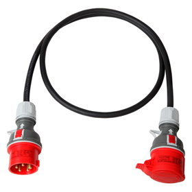  Rallonge électrique 400 V  Plastrol PS-S G RN IP44 (5X2,5) H07RN-F  - CZARNY