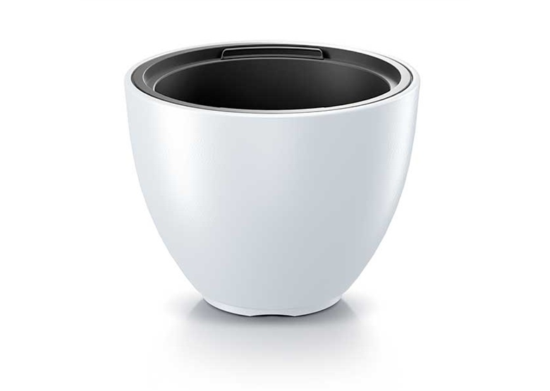 Pot de fleurs HEOS - blanc Prosperplast DBHEM570-S449