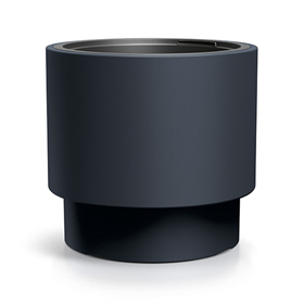 Pot de fleur HEOS anthracite Prosperplast DBHEN470-S433