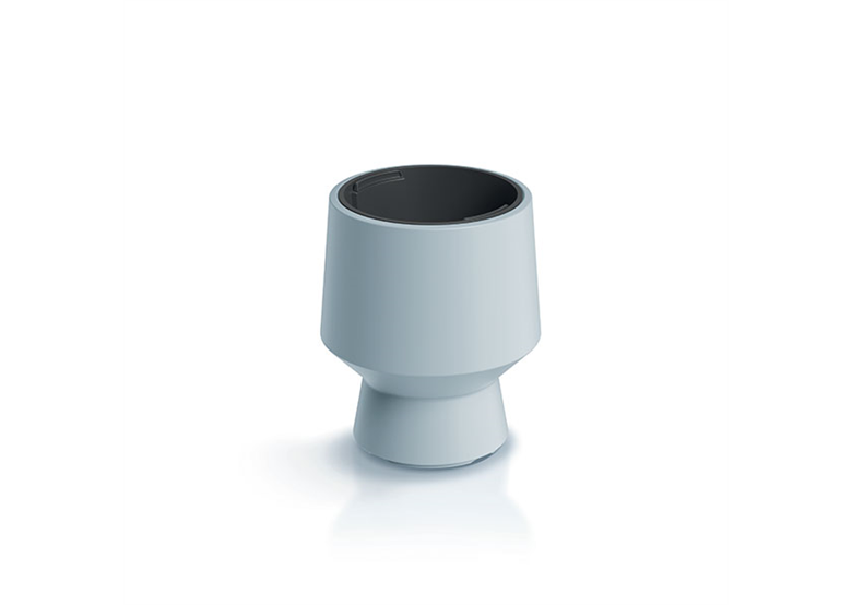 Pot de fleur HEOS - gris clair Prosperplast DBHEP270-443U