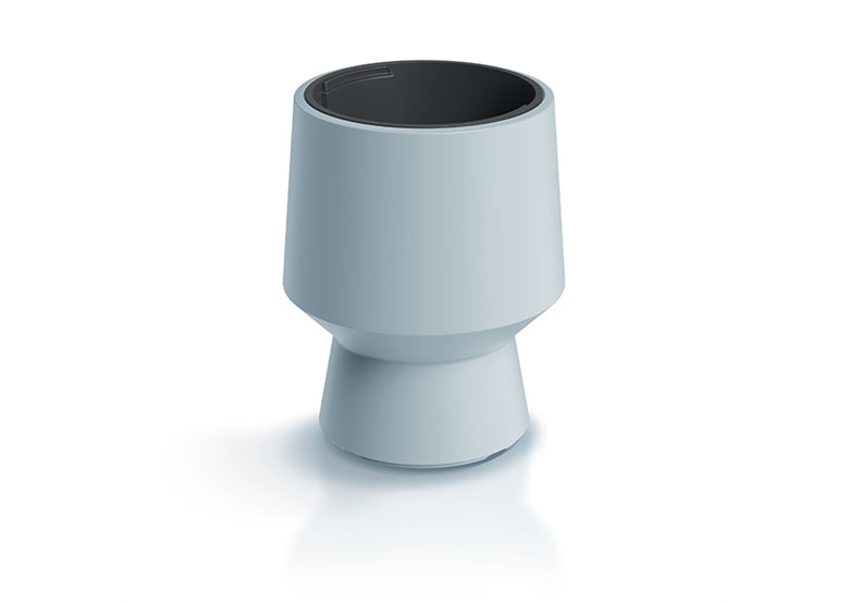 Pot de fleur HEOS - gris clair Prosperplast DBHEP340-443U