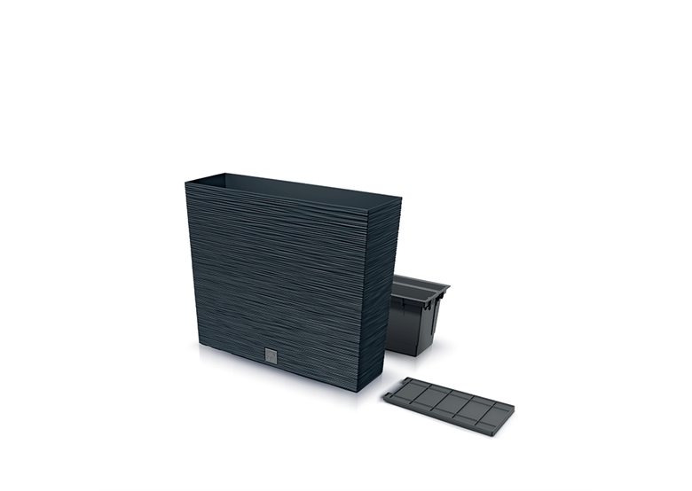 Pot de fleurs FURU CASE TOWER - anthracite Prosperplast DFC600T-S433
