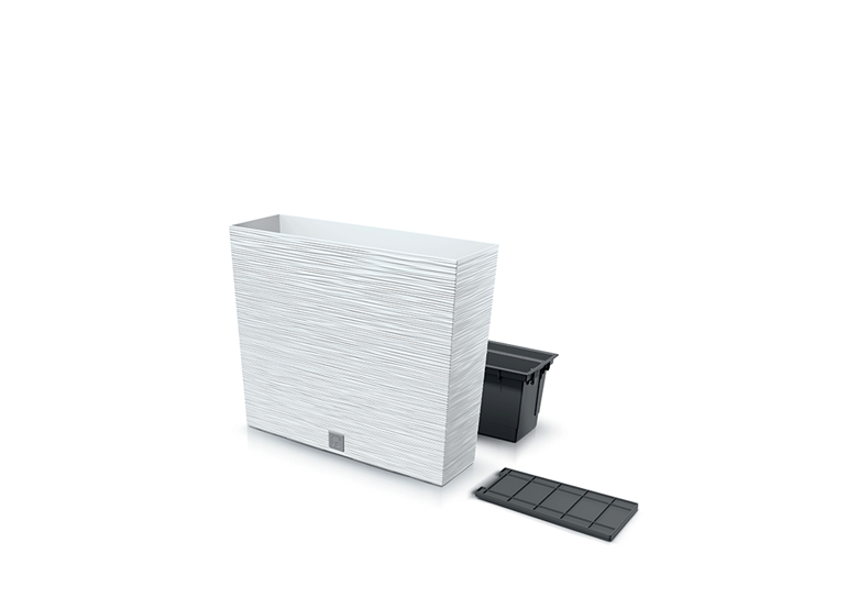 Jardinière FURU CASE TOWER - blanche Prosperplast DFC600T-S449