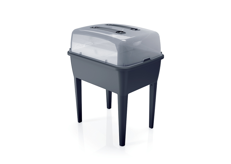 Mini serre de jardin RESPANA PLANTER  SET - anthracite Prosperplast DREP770W-S433