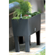 Pot de fleurs Rato case high anthracite Prosperplast DRTC600H-S433