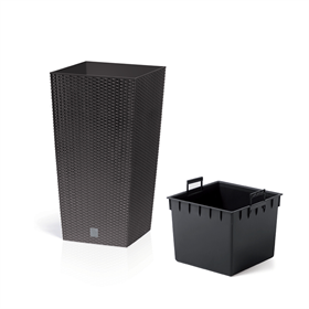Pot de fleurs RATO SQUARE- umbra Prosperplast DRTS325-440U