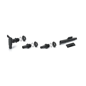 Jeu de raccords pour récupérateur d'eau de pluie Prosperplast Icanset4