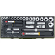 Clés à douille 1/2", 1/4", jeu de 55 pièces Proxxon PR23040