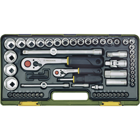 Clés à douilles 1/4", 1/2", jeu de 65 éléments Proxxon PR23286