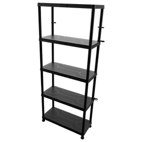Étagère d'atelier en plastique Qbrick Regular Shelving System 74/32x5
