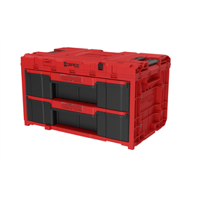 Caisse à outils avec tiroirs Qbrick System ONE 2.0 DRAWER 2 TOOLBOX RED Ultra HD Custom