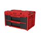 Caisse à outils avec tiroirs Qbrick System ONE 2.0 DRAWER 2 TOOLBOX RED Ultra HD Custom