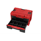 Caisse à outils avec tiroirs Qbrick System ONE 2.0 DRAWER 2 TOOLBOX RED Ultra HD Custom
