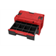 Caisse à outils avec tiroirs Qbrick System ONE 2.0 DRAWER 2 TOOLBOX RED Ultra HD Custom