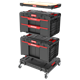 Ensemble de caisses à outils avec tiroirs sur plateforme de transport Qbrick System ONE 2.0 WORKSHOP DRAWERS SET nr 6