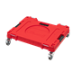 Ensemble de caisses à outils avec tiroirs sur plateforme de transport Qbrick System ONE 2.0 WORKSHOP DRAWERS SET nr 7 RED Ultra HD Custom