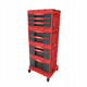 Boîte avec tiroir Qbrick System ONE DRAWER 1 TOOLBOX 2.0 Red Ultra HD Custom